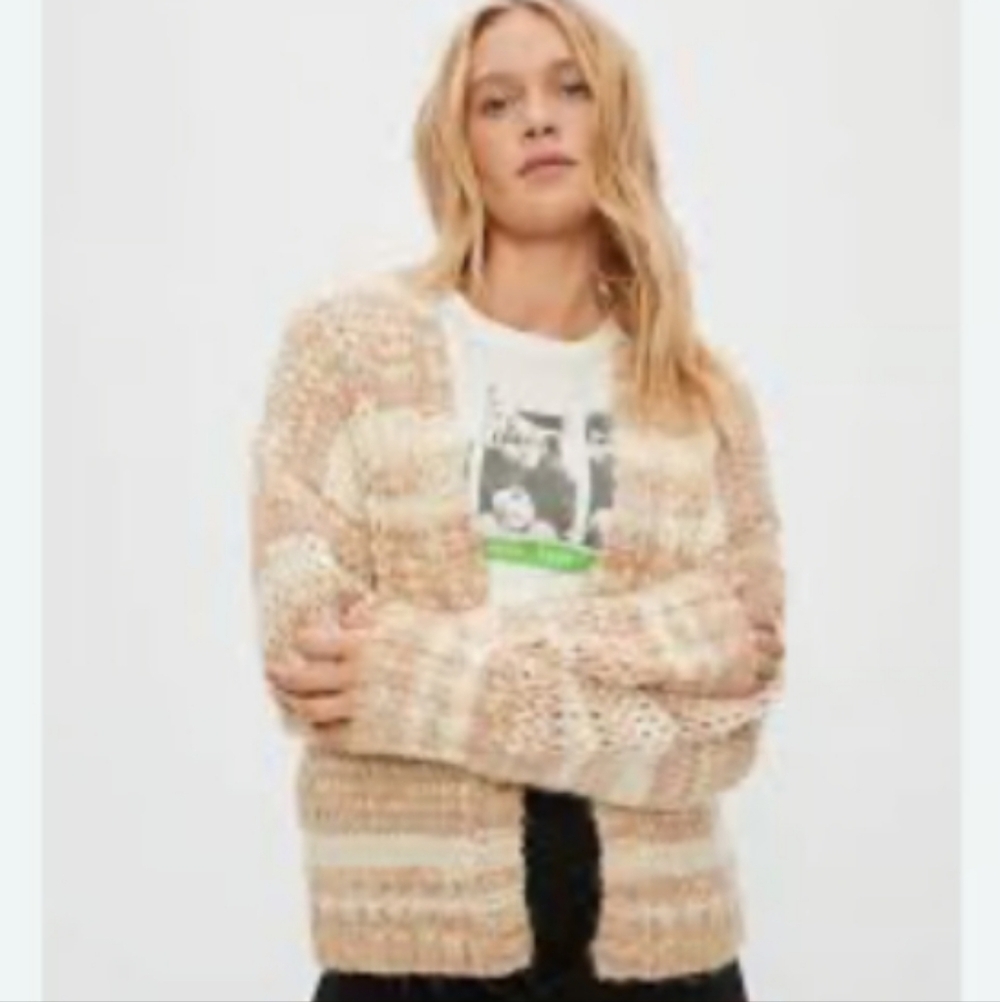 NWOT American Eagle Outfitters Knit Cardigan XS Cottagecore Cozy Preppy